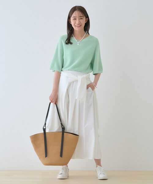 INDIVI / インディヴィ ニット・セーター | 新色登場!【上品ラメ素材】フレアスリーブニット | 詳細21