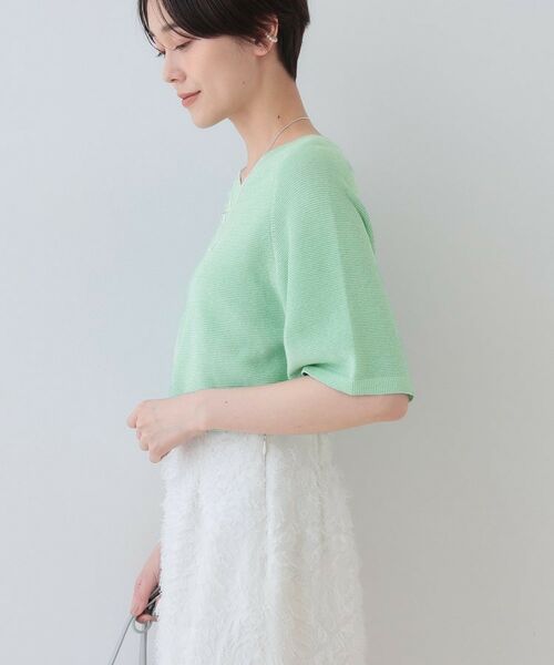 INDIVI / インディヴィ ニット・セーター | 新色登場!【上品ラメ素材】フレアスリーブニット | 詳細22