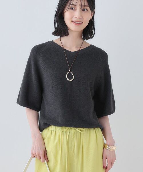 INDIVI / インディヴィ ニット・セーター | 新色登場!【上品ラメ素材】フレアスリーブニット | 詳細26