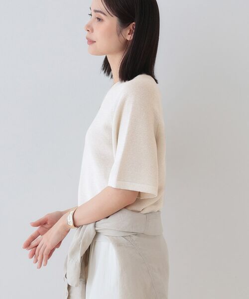 INDIVI / インディヴィ ニット・セーター | 新色登場!【上品ラメ素材】フレアスリーブニット | 詳細5