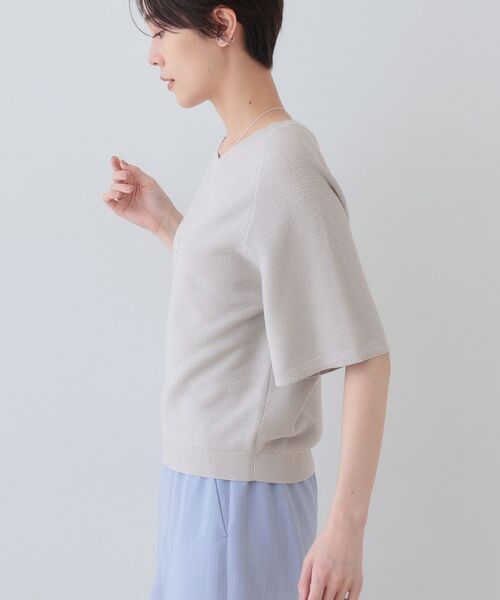 INDIVI / インディヴィ ニット・セーター | 新色登場!【上品ラメ素材】フレアスリーブニット | 詳細9