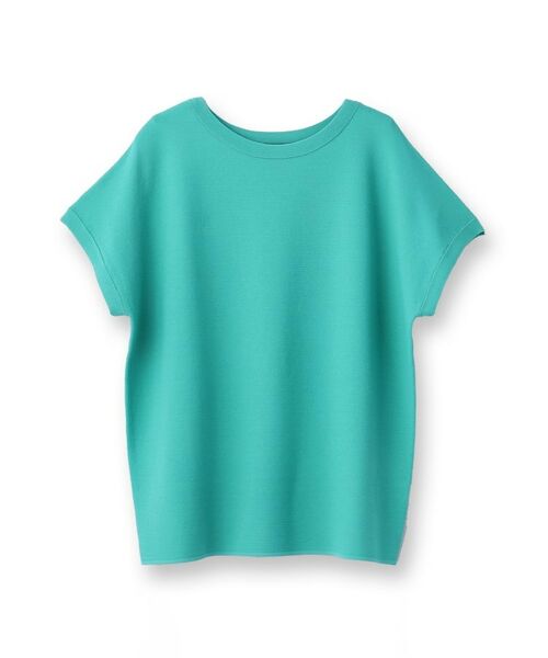 INDIVI / インディヴィ ニット・セーター | 新色登場！【洗える／清涼感】レーヨンストレッチ フレンチスリーブニット | 詳細1