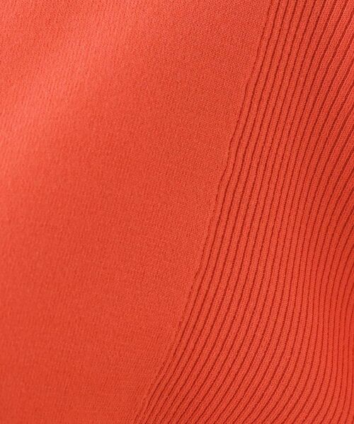 INDIVI / インディヴィ ニット・セーター | 【洗える/清涼感】レーヨンストレッチ 安心丈の半袖ニット | 詳細21