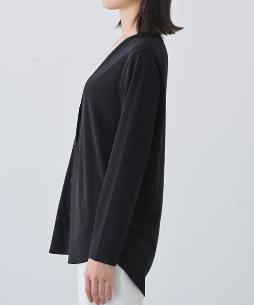 INDIVI / インディヴィ カーディガン・ボレロ | 【日本製／トリアセテート】ラウンドヘムカーディガン | 詳細11