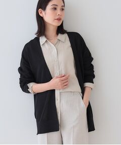24SS 新品インディヴィ　定価14960円　ロングカーディガン　38サイズ INDIVI / インディヴィ （レディース） カーディガン・ボレロ