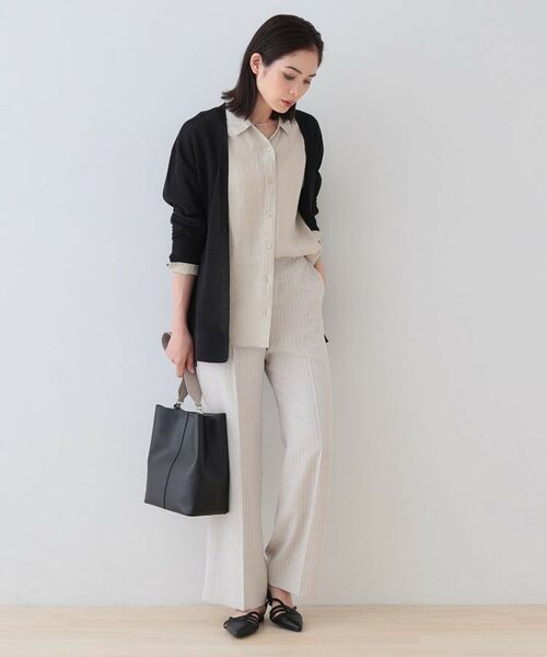 INDIVI / インディヴィ カーディガン・ボレロ | 【洗える／和紙混素材】ドライタッチニットカーディガン | 詳細12
