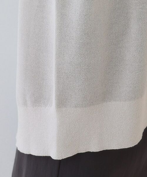INDIVI / インディヴィ カーディガン・ボレロ | 【洗える／和紙混素材】ドライタッチニットカーディガン | 詳細23