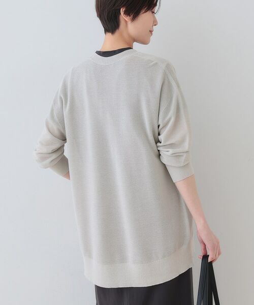 INDIVI / インディヴィ カーディガン・ボレロ | 【洗える／和紙混素材】ドライタッチニットカーディガン | 詳細7