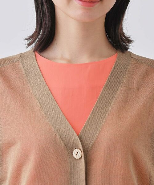 INDIVI / インディヴィ カーディガン・ボレロ | 【大人シアーラメ】きれいめニットカーディガン | 詳細21