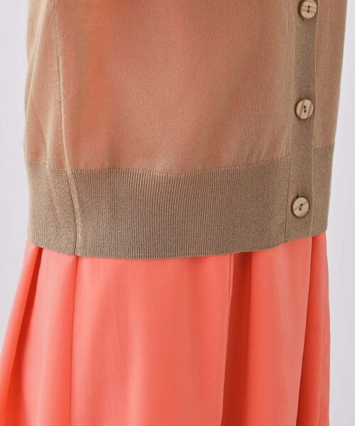 INDIVI / インディヴィ カーディガン・ボレロ | 【大人シアーラメ】きれいめニットカーディガン | 詳細23