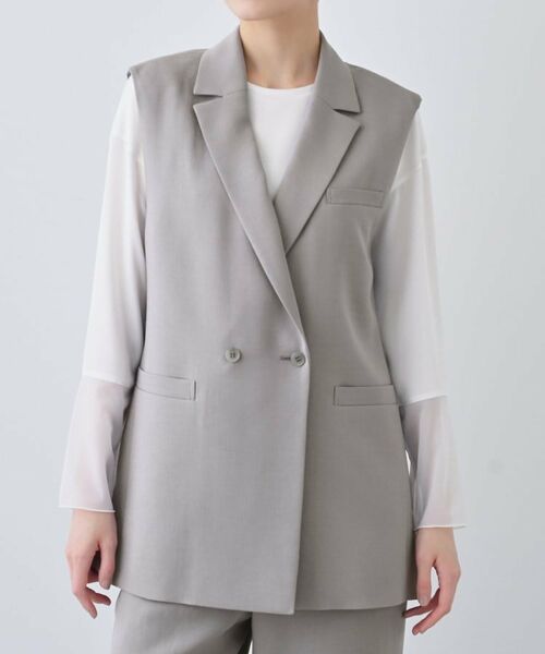 新品未使用タグ付き　INDIVI　03/XXXS　ハーフコート　パステルグリーン INDIVI 新品同様/インディヴィ ショート丈コート 小さいサイズ