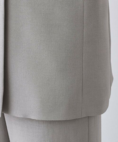 INDIVI / インディヴィ テーラードジャケット | 【日本製／トリアセテート】オーバーサイズジレジャケット | 詳細16