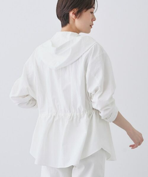 INDIVI / インディヴィ レザーブルゾン・ジャケット | 【日本製】ドライタッチ ウィンドブレーカー | 詳細3