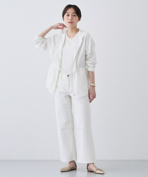 INDIVI / インディヴィ レザーブルゾン・ジャケット | 【日本製】ドライタッチ ウィンドブレーカー | 詳細4