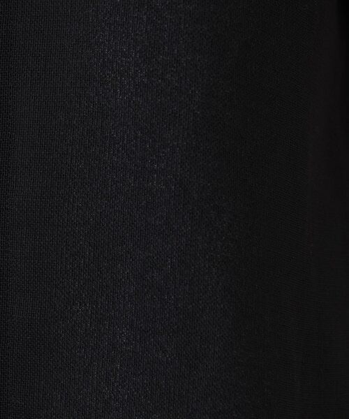 INDIVI / インディヴィ テーラードジャケット | 【洗える/メッシュ素材】リネンライク半袖ダブルジャケット | 詳細5