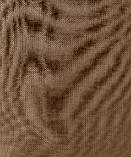 INDIVI / インディヴィ テーラードジャケット | 【洗える/メッシュ素材】リネンライク半袖ダブルジャケット | 詳細9