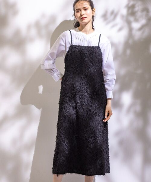 INDIVI / インディヴィ ワンピース | 【トレンド素材】シアーカットジャカード キャミワンピース | 詳細19