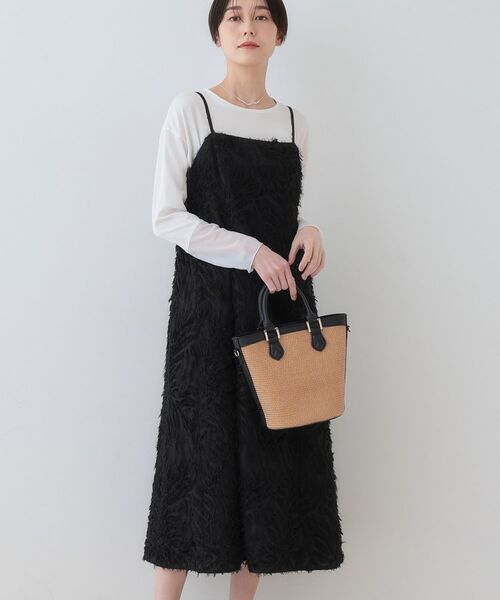 INDIVI / インディヴィ ワンピース | 【トレンド素材】シアーカットジャカード キャミワンピース | 詳細20