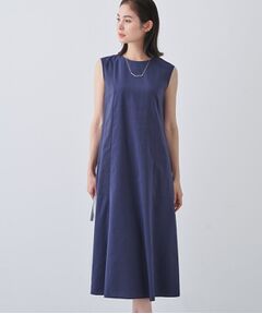 INDIVI / インディヴィ ミニ丈・ひざ丈ワンピース | 【通気性◎撥水／接触冷感／UVケア】フレアワンピース