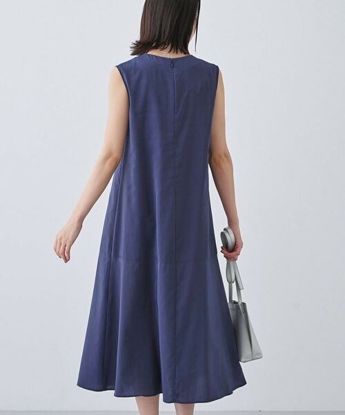 INDIVI / インディヴィ ミニ丈・ひざ丈ワンピース | 【通気性◎撥水/接触冷感/UVケア】フレアワンピース | 詳細10