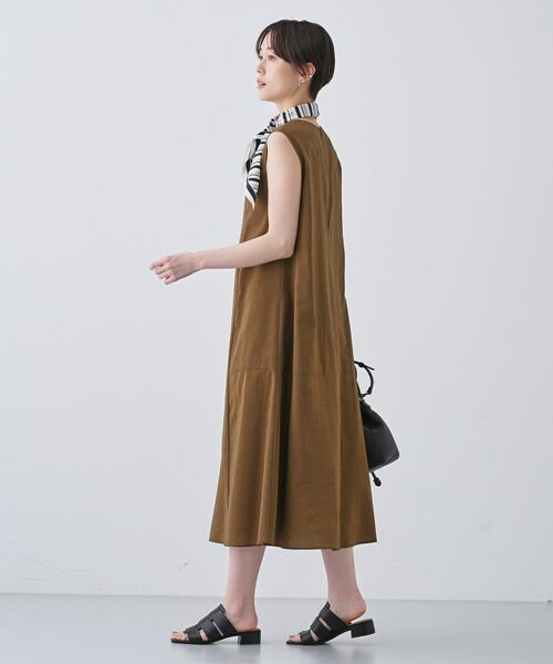 INDIVI / インディヴィ ミニ丈・ひざ丈ワンピース | 【通気性◎撥水/接触冷感/UVケア】フレアワンピース | 詳細3