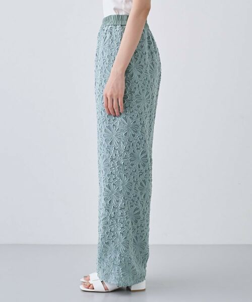 INDIVI / インディヴィ パンツ | 【日本製／SETUP可能】ワイドイージーパンツ | 詳細11