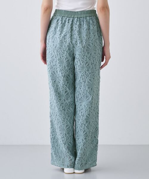 INDIVI / インディヴィ パンツ | 【日本製／SETUP可能】ワイドイージーパンツ | 詳細12