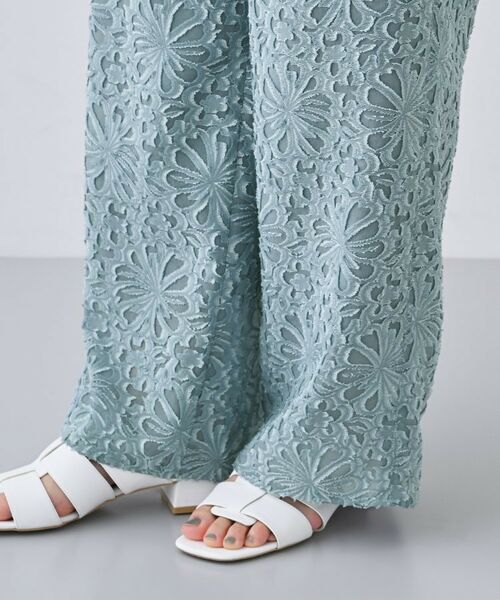 INDIVI / インディヴィ パンツ | 【日本製／SETUP可能】ワイドイージーパンツ | 詳細16