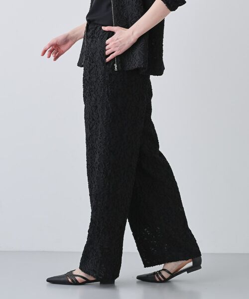 INDIVI / インディヴィ パンツ | 【日本製／SETUP可能】ワイドイージーパンツ | 詳細2