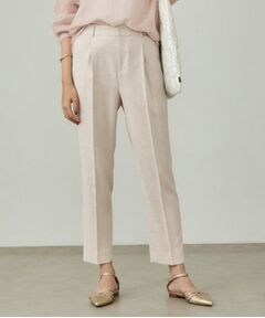 INDIVI / インディヴィ パンツ | 【こなれSETUP】リネンライクテーパードパンツ