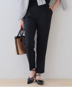 INDIVI / インディヴィ パンツ | 【こなれSETUP】リネンライクテーパードパンツ