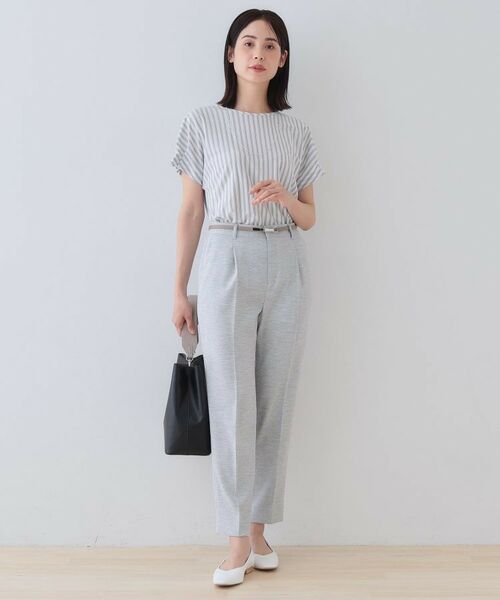 INDIVI / インディヴィ パンツ | 【こなれSETUP】リネンライクテーパードパンツ | 詳細16