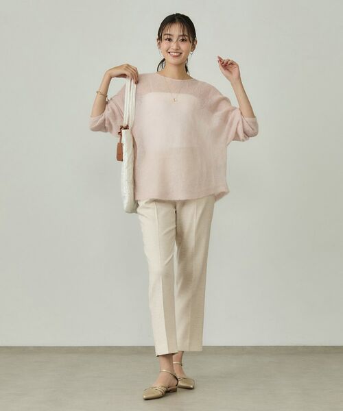 INDIVI / インディヴィ パンツ | 【こなれSETUP】リネンライクテーパードパンツ | 詳細2
