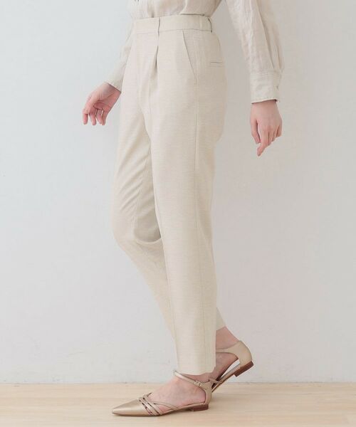 INDIVI / インディヴィ パンツ | 【こなれSETUP】リネンライクテーパードパンツ | 詳細20