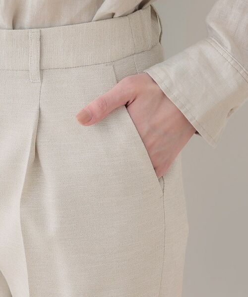 INDIVI / インディヴィ パンツ | 【こなれSETUP】リネンライクテーパードパンツ | 詳細24