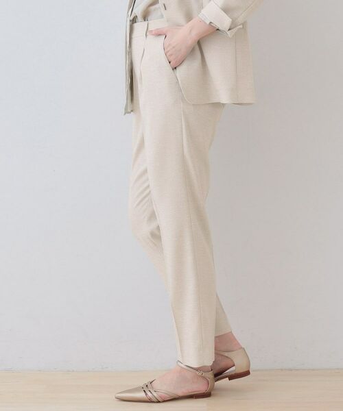 INDIVI / インディヴィ パンツ | 【こなれSETUP】リネンライクテーパードパンツ | 詳細3