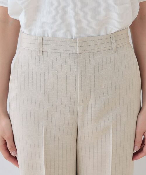 INDIVI / インディヴィ パンツ | 【こなれSETUP／ストライプ柄】リネンライクワイドパンツ | 詳細29