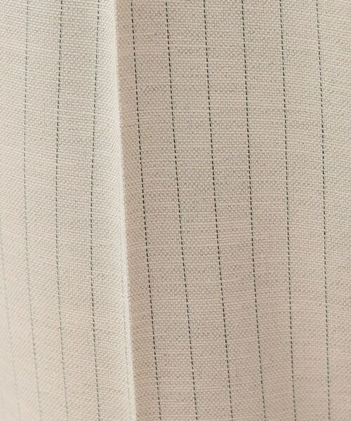 INDIVI / インディヴィ パンツ | 【こなれSETUP／ストライプ柄】リネンライクテーパードパンツ | 詳細5