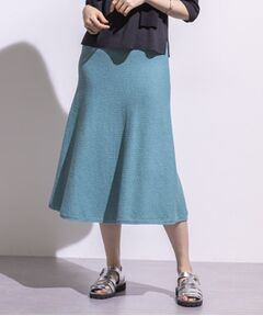 INDIVI / インディヴィ スカート | 【洗える／和紙混素材／SETUP可能】フレアスカート