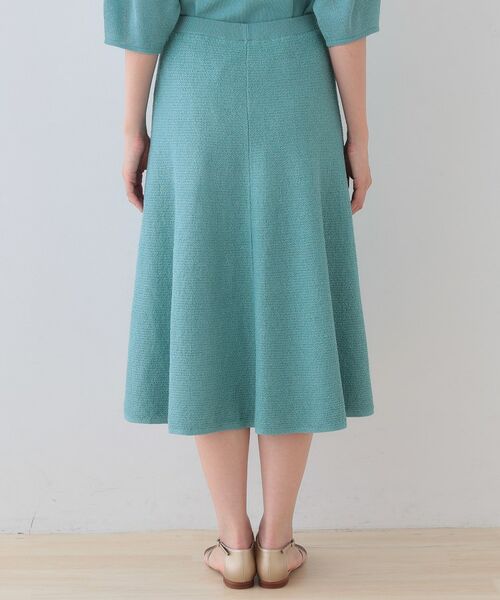 INDIVI / インディヴィ スカート | 【洗える/和紙混素材/SETUP可能】フレアスカート | 詳細16