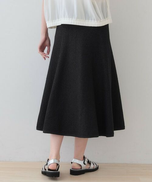 INDIVI / インディヴィ スカート | 【洗える/和紙混素材/SETUP可能】フレアスカート | 詳細2