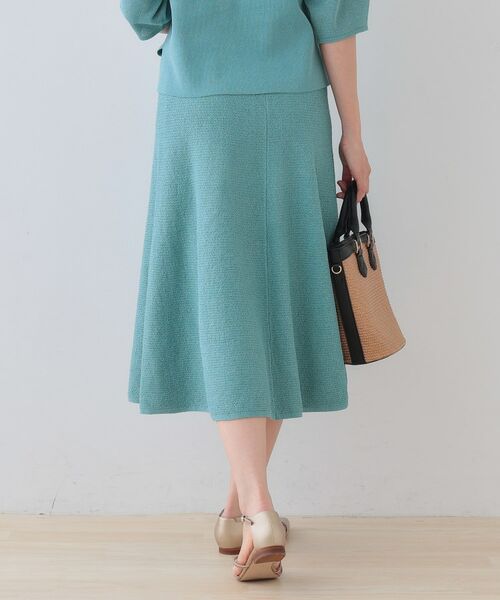 INDIVI / インディヴィ スカート | 【洗える/和紙混素材/SETUP可能】フレアスカート | 詳細7