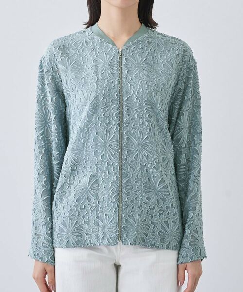 INDIVI / インディヴィ シャツ・ブラウス | 【日本製／SETUP可能】オーバーサイズブルゾン | 詳細10