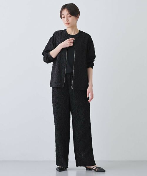 INDIVI / インディヴィ シャツ・ブラウス | 【日本製／SETUP可能】オーバーサイズブルゾン | 詳細4