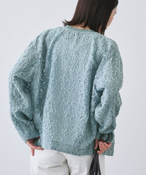 INDIVI / インディヴィ シャツ・ブラウス | 【日本製／SETUP可能】オーバーサイズブルゾン | 詳細6