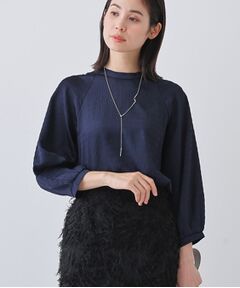 INDIVI / インディヴィ シャツ・ブラウス | 【洗える】シャーリング風ラグランスリーブブラウス