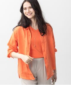 INDIVI / インディヴィ シャツ・ブラウス | 【毎年人気！／フレンチリネン】ベーシックシャツ