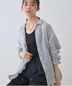 INDIVI / インディヴィ シャツ・ブラウス | 【毎年人気！／フレンチリネン】ベーシックシャツ