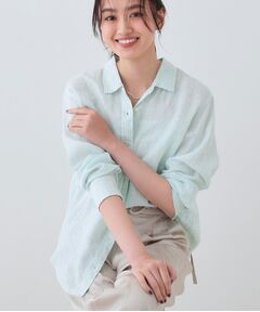 INDIVI / インディヴィ シャツ・ブラウス | 【毎年人気！／フレンチリネン】ベーシックシャツ