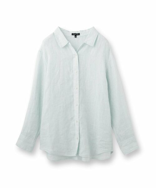 INDIVI / インディヴィ シャツ・ブラウス | 【毎年人気！／フレンチリネン】ベーシックシャツ | 詳細1